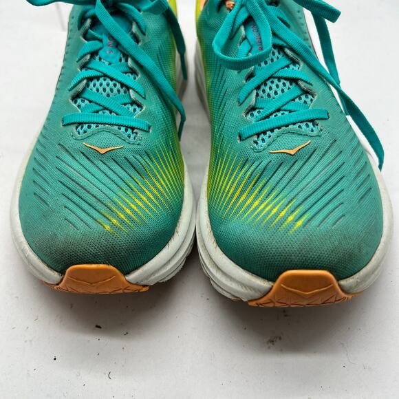 Hoka One One Rincon 3 Shoes Womens 8.5 B Green Road Running *** - Picture 3 of 8